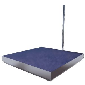 Estructura de balanzas con indicador